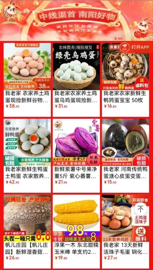 “首届京东南阳年货节”南阳特产热销京东