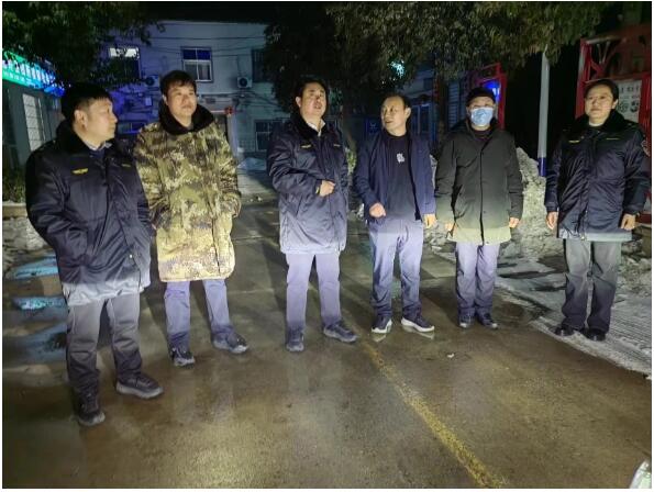 开封市生态环境通许分局夜查元宵节烟花爆竹“禁改限”工作落实情况